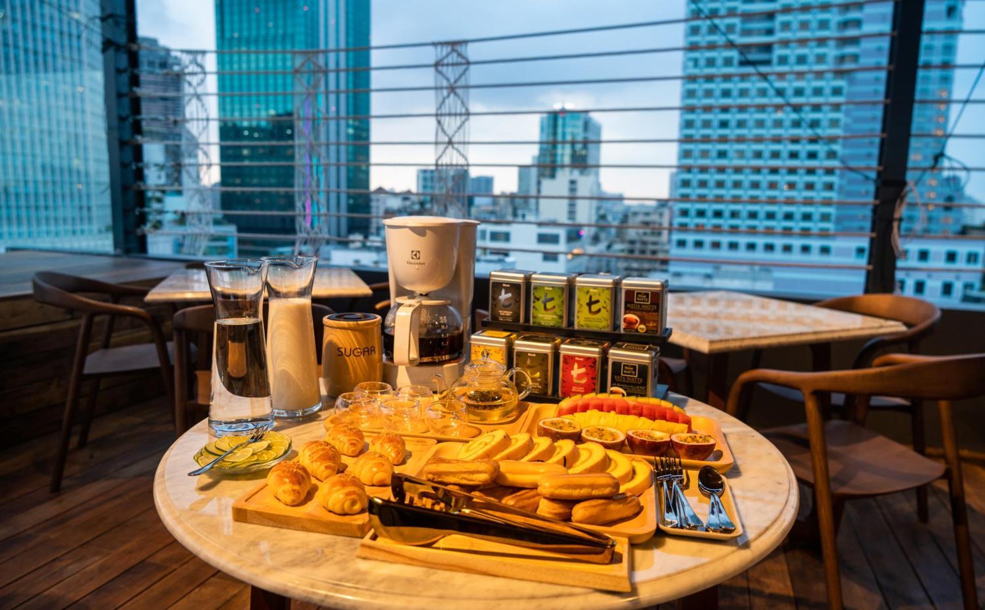 天空宝石中心酒店 胡志明市 外观 照片